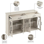 Credenza buffet Lennox 60W con cassetti