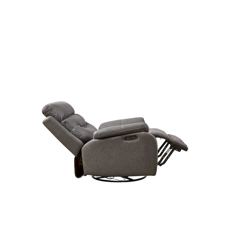Motor Rocking and 240 Degree Swivel Recliner Chair