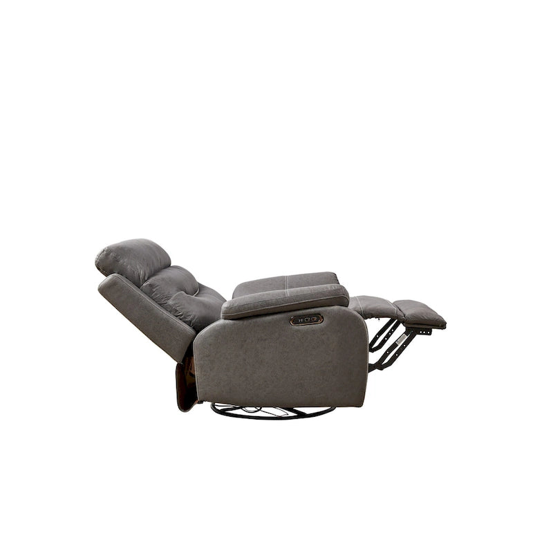 Motor Rocking and 240 Degree Swivel Recliner Chair