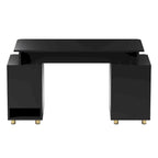 Modern Executive Floating Desk with 3 Drawers & Sleek Work Surface