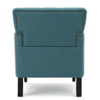 Malone Tufted Back Fabric Club Chair - 28.00 L x 29.50 W x 33.50 H