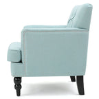 Malone Tufted Back Fabric Club Chair - 28.00 L x 29.50 W x 33.50 H