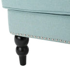 Malone Tufted Back Fabric Club Chair - 28.00 L x 29.50 W x 33.50 H