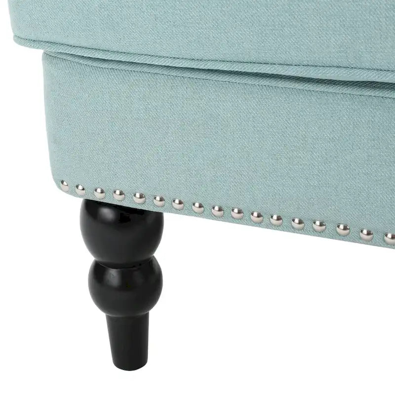 Malone Tufted Back Fabric Club Chair - 28.00 L x 29.50 W x 33.50 H