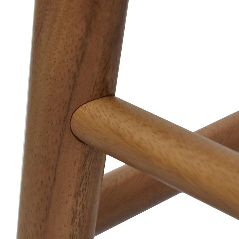 Backless Solid Acacia Counter Stool - Counter Stool