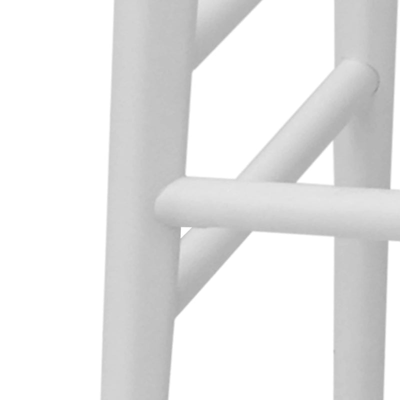 Backless Solid Acacia Counter Stool - Counter Stool