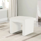 Pouf moderno trapuntato