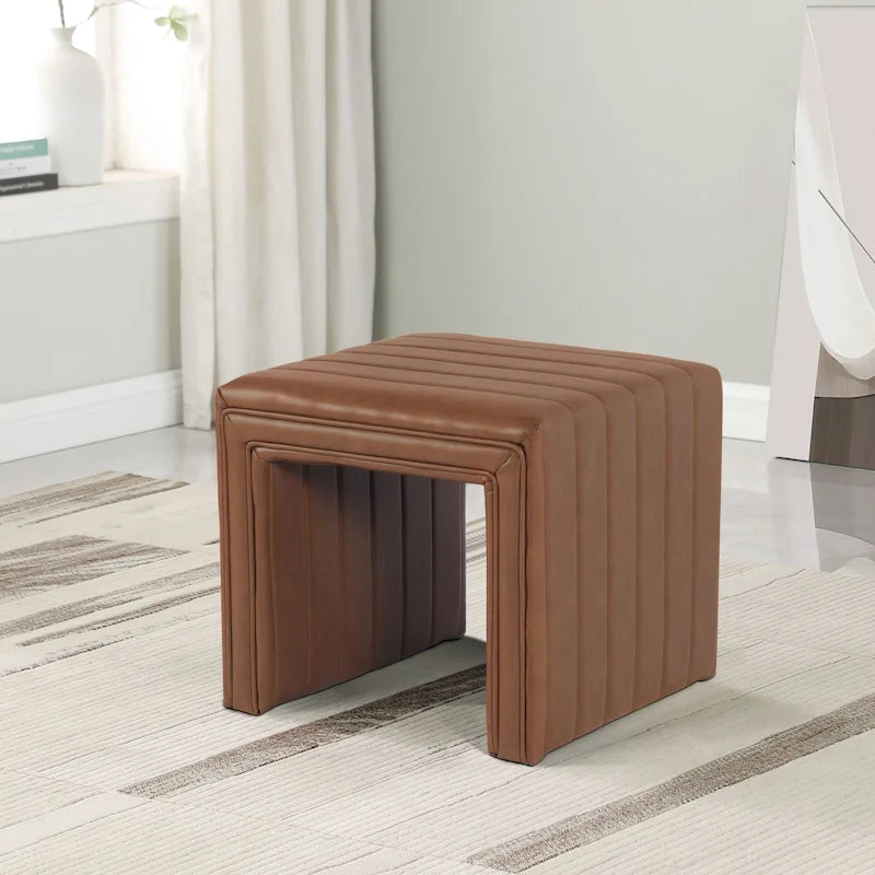 Modern Channel Ottoman
