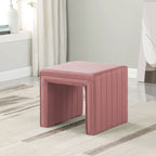 Pouf moderno trapuntato