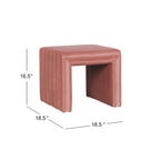 Pouf moderno trapuntato