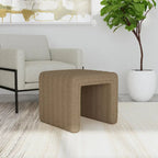 Pouf moderno trapuntato