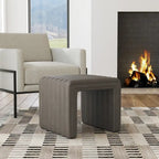 Pouf moderno trapuntato