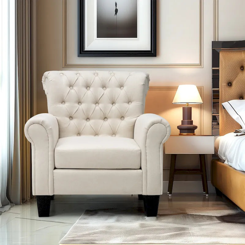 Modern Accent Chair Club Armchair for Living Room