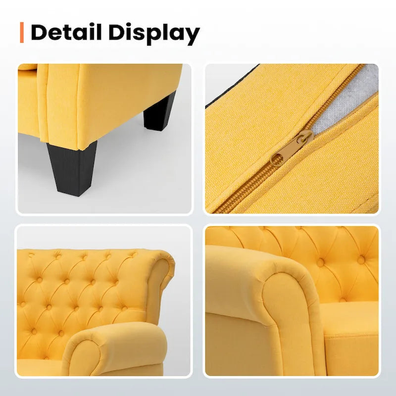 Modern Accent Chair Club Armchair for Living Room