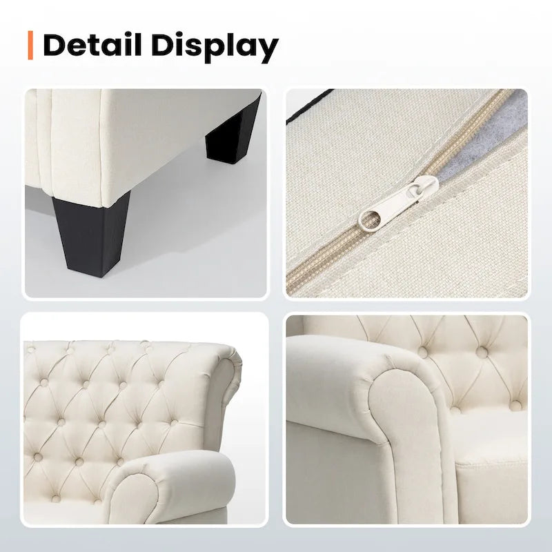 Modern Accent Chair Club Armchair for Living Room