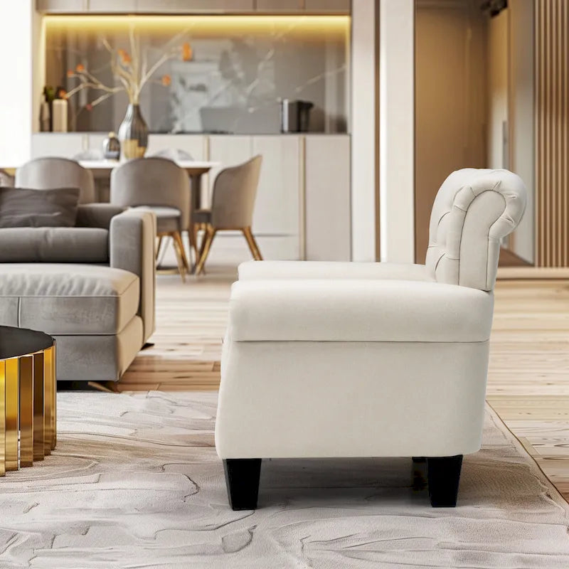 Modern Accent Chair Club Armchair for Living Room