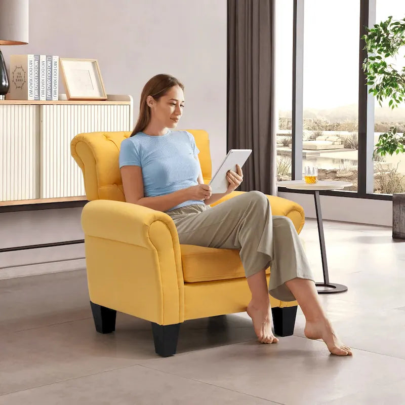 Modern Accent Chair Club Armchair for Living Room