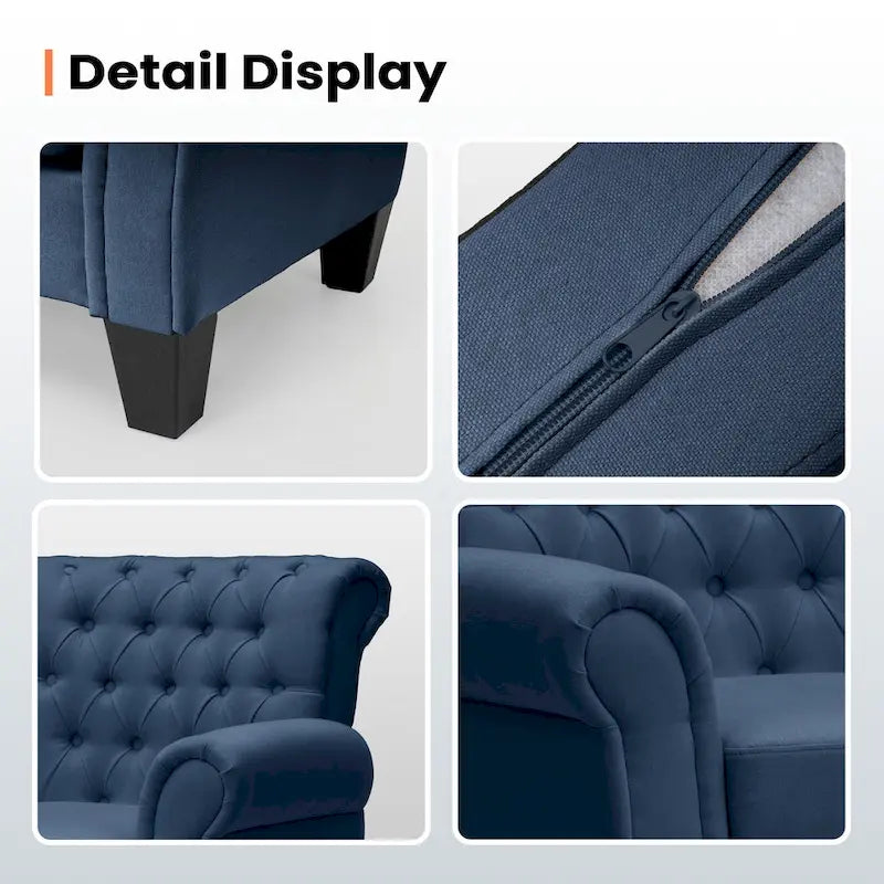 Modern Accent Chair Club Armchair for Living Room
