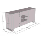 Modern 64.5-inch Sideboard Buffet