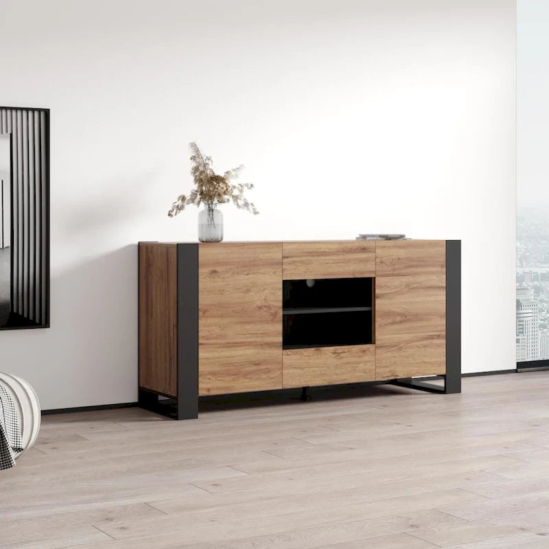 Modern 64.5-inch Sideboard Buffet
