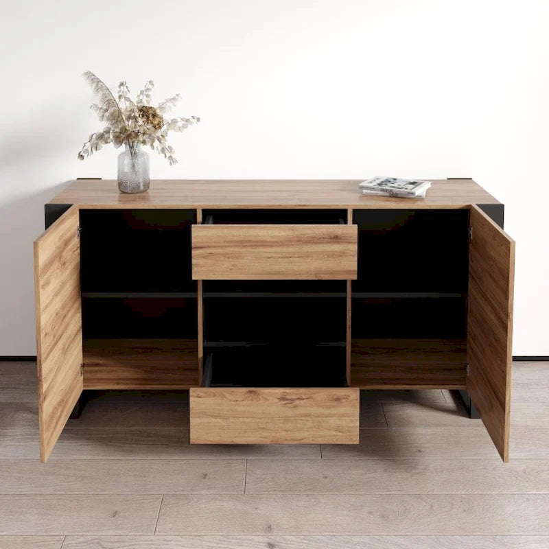 Modern 64.5-inch Sideboard Buffet