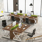 63-in Large Executive Desk, Home Office Computer Desk
