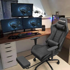 Gaming Chair with Footrest - Ergonomic Desk Chair