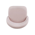 Velvet Curved Swivel Desk Chair