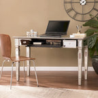 SEI Furniture Wheaton Glam Mirror Writing Desk