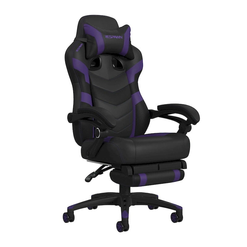 110 Pro Gaming Chair - Gaming Chair with Footrest, Ergonomic Computer Desk Chair
