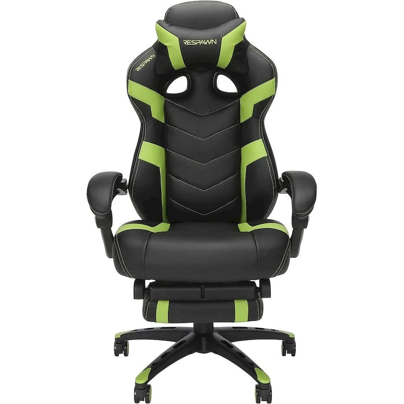 110 Pro Gaming Chair - Gaming Chair with Footrest, Ergonomic Computer Desk Chair