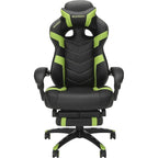 Gaming Chair - Gaming Chair with Footrest, Ergonomic Computer Desk Chair