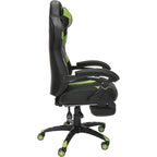 Gaming Chair - Gaming Chair with Footrest, Ergonomic Computer Desk Chair