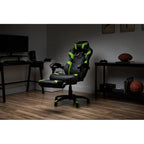 Gaming Chair - Gaming Chair with Footrest, Ergonomic Computer Desk Chair
