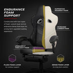 Gaming Chair - Gaming Chair with Footrest, Ergonomic Computer Desk Chair