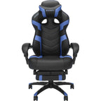 Gaming Chair - Gaming Chair with Footrest, Ergonomic Computer Desk Chair