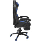 Gaming Chair - Gaming Chair with Footrest, Ergonomic Computer Desk Chair