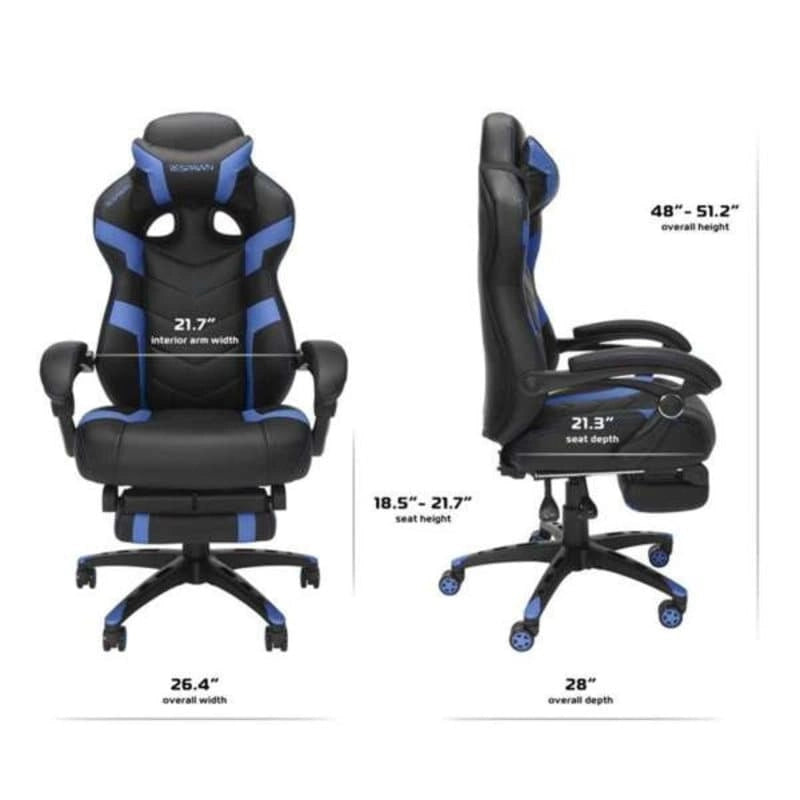 110 Pro Gaming Chair - Gaming Chair with Footrest, Ergonomic Computer Desk Chair