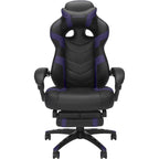 Gaming Chair - Gaming Chair with Footrest, Ergonomic Computer Desk Chair