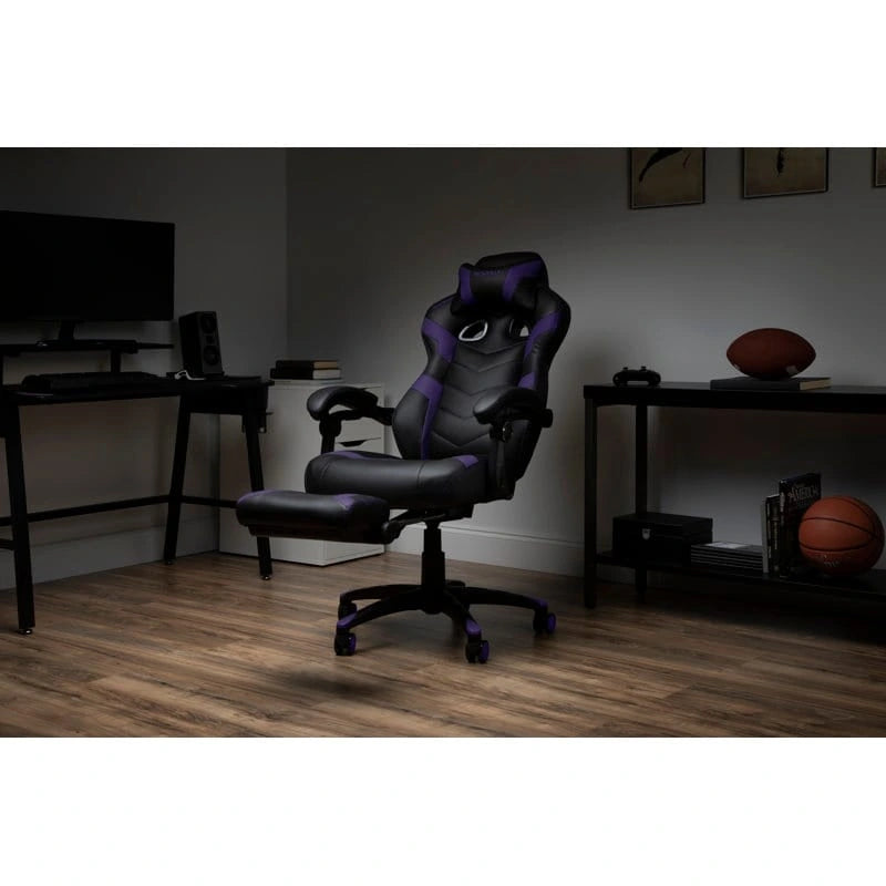 110 Pro Gaming Chair - Gaming Chair with Footrest, Ergonomic Computer Desk Chair