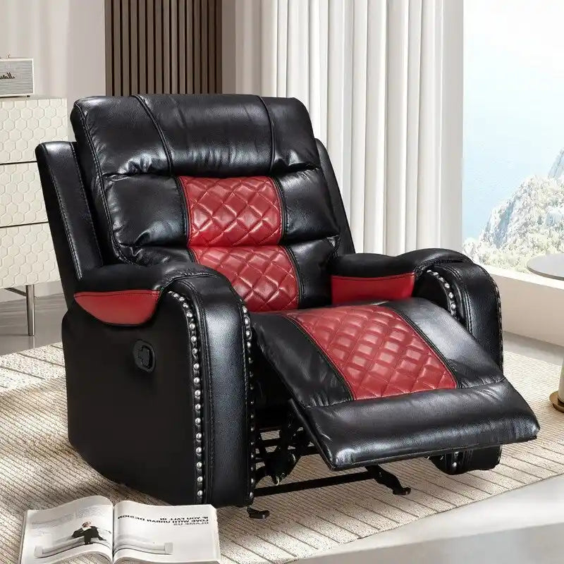 Big Size Faux Leather Recliner Chair for Living Room